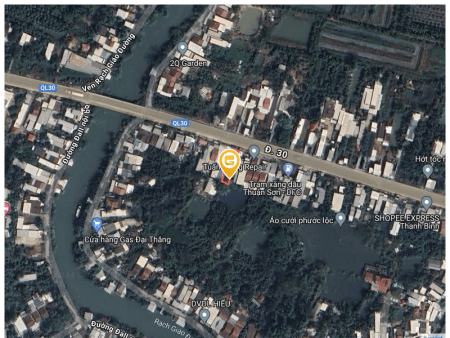 Bán đất 2528m² 1.35 tỷ tại Xã Bình Thành Huyện Thanh Bình