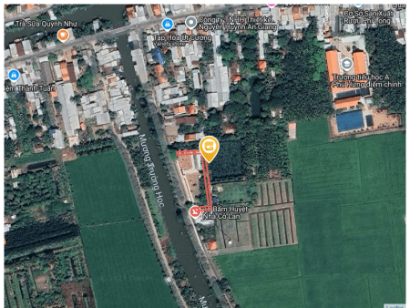 Bán đất 446.3m² tại Xã Phú Hưng Huyện Phú Tân