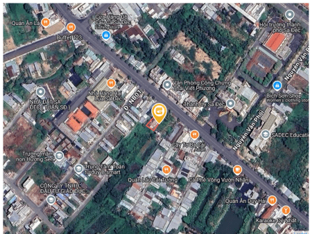 Bán đất 369.2m² tại Phường An Hoà Thành phố Sa Đéc