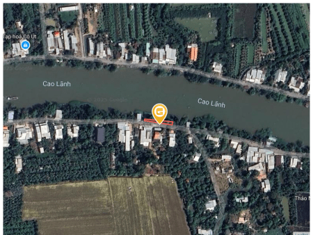 Bán đất 157.3m² 200 triệu Huyện Cao Lãnh