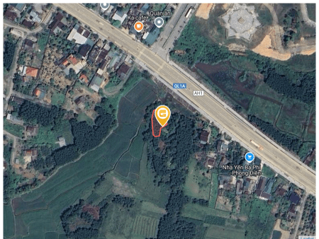 Bán đất 608.3m² tại Thị trấn Phong Điền Huyện Phong Điền