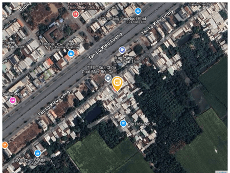 Bán đất 32.82m² tại Tổ 10, Khóm Châu Thới 1, Phường Châu Phú B, Thành phố Châu Đốc