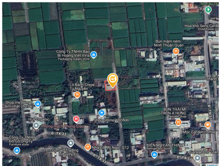 Bán đất 433.8m² 16 tỷ tại Phường Thạnh Xuân Quận 12