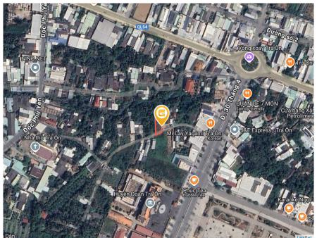 Bán đất 344.8m² 1.7 tỷ tại Thị trấn Trà Ôn Huyện Trà Ôn