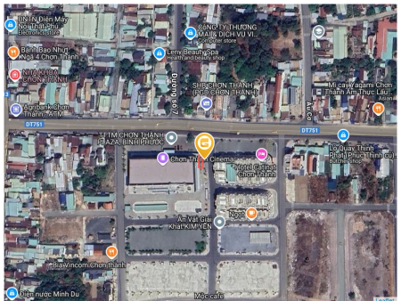 Bán đất 1001m² 180 triệu tại Thị trấn Chơn Thành Thị xã Chơn Thành