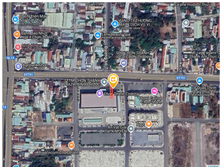 Bán đất 1001m² 180 triệu tại Thị trấn Chơn Thành Thị xã Chơn Thành