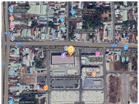 Bán đất 1000m² 180 triệu tại Thị trấn Chơn Thành Thị xã Chơn Thành