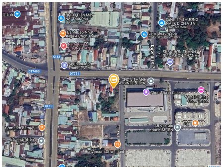 Bán đất 1001m² 180 triệu tại Thị trấn Chơn Thành Thị xã Chơn Thành