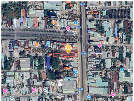 Bán đất 2250m² 1.8 tỷ tại Xã Minh Hưng Thị xã Chơn Thành