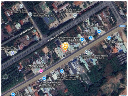 Bán đất 265m² 480 triệu tại Thị trấn Chơn Thành Thị xã Chơn Thành
