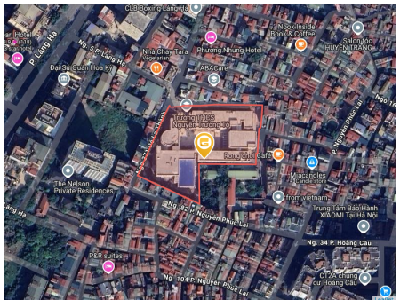 Bán đất 9453.7m² tại Phường Ô Chợ Dừa Quận Đống Đa