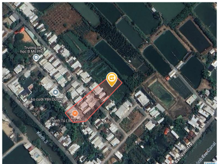 Bán đất 4671.4m² tại Xã Mỹ Phú Huyện Châu Phú