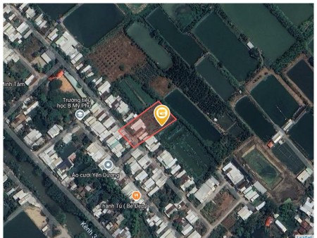 Bán đất 2635m² 600 triệu tại Xã Mỹ Phú Huyện Châu Phú