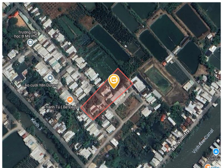 Bán đất 4650.4m² 600 triệu tại Xã Mỹ Phú Huyện Châu Phú