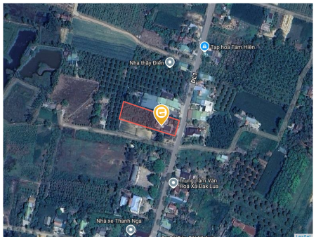 Bán đất 2167.2m² 2.7 tỷ tại Xã Dak Lua Huyện Tân Phú