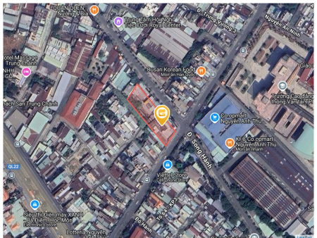 Bán nhà 2245m² 210 tỷ tại Xã Trung Chánh Huyện Hóc Môn