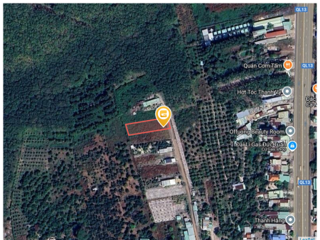Bán đất 1001.2m² 550 triệu tại Xã Minh Hưng Thị xã Chơn Thành