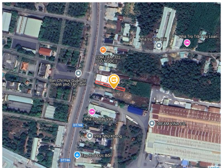 Bán đất 320.9m² 5.5 tỷ tại Phường Uyên Hưng Thị xã Tân Uyên