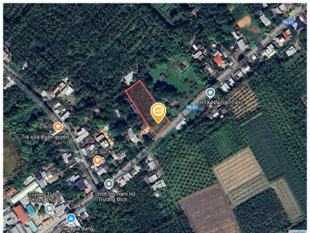 Bán đất 2266.7m² tại Xã Phong Phú Huyện Cầu Kè
