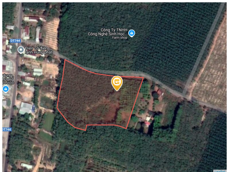 Bán đất 300m² 580 triệu tại Xã Định An Huyện Dầu Tiếng