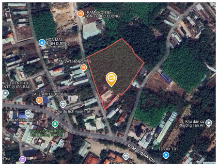 Bán đất 173m² 2 tỷ tại Phường Tân An Thành phố Thủ Dầu Một