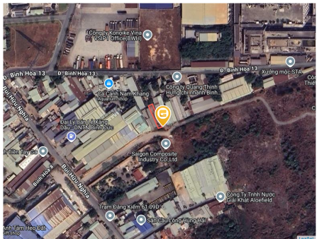 Bán đất 223.9m² 2 tỷ tại Phường Bình Hòa Thị xã Thuận An