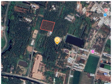 Bán đất 2034m² tại Xã Nguyệt Hóa Huyện Châu Thành