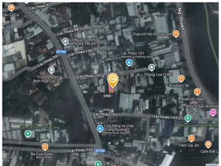 Bán đất 301.6m² 6 tỷ tại Phường Lái Thiêu Thị xã Thuận An