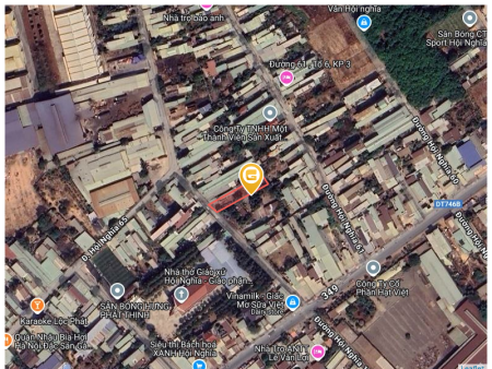 Bán đất 572.8m² 4.5 tỷ tại Xã Hội Nghĩa Thành phố Tân Uyên