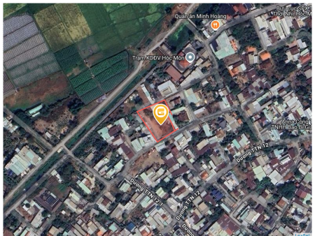 Bán đất 600m² 24 tỷ tại Xã Tân Thới Nhì Huyện Hóc Môn