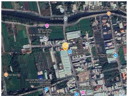 Bán đất 96.4m² 5.1 tỷ tại Phường Thạnh Xuân Quận 12