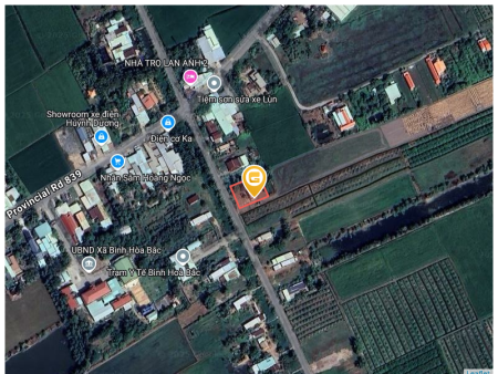Bán nhà 645m² tại Xã Bình Hòa Bắc Huyện Đức Huệ