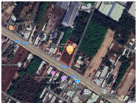 Bán đất 2777.5m² 28 tỷ tại Xã Phú An Thị xã Bến Cát