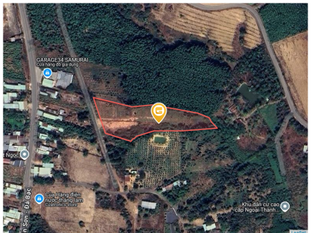 Bán đất 1000m² 600 triệu tại Xã Suối Rao Huyện Châu Đức