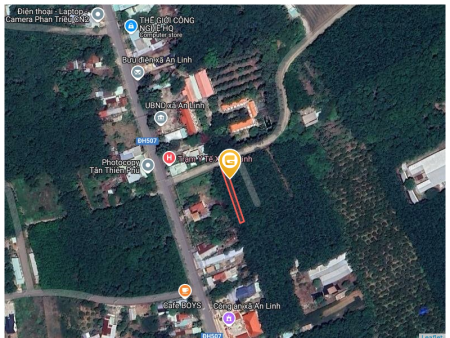 Bán đất 300m² tại Xã An Linh Huyện Phú Giáo