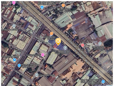 Bán đất 325m² 14.5 tỷ tại Phường Thuận Giao Thị xã Thuận An