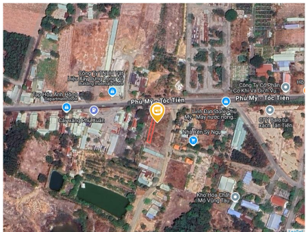 Bán đất 262.5m² 3 tỷ tại Xã Tóc Tiên Thị xã Phú Mỹ