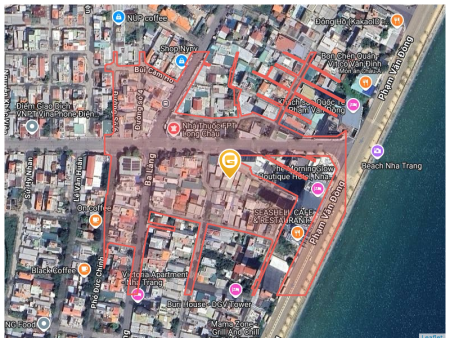 Bán đất 48,6m² 2.53 tỷ tại Phường Vĩnh Hòa Thành phố Nha Trang