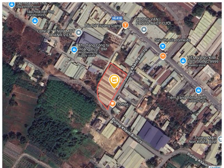 Bán đất 3095.6m² 46.43 tỷ tại Phường Khánh Bình Thị xã Tân Uyên
