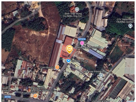 Bán đất 555.1m² 16.6 tỷ tại Phường Tân Phước Khánh Thị xã Tân Uyên