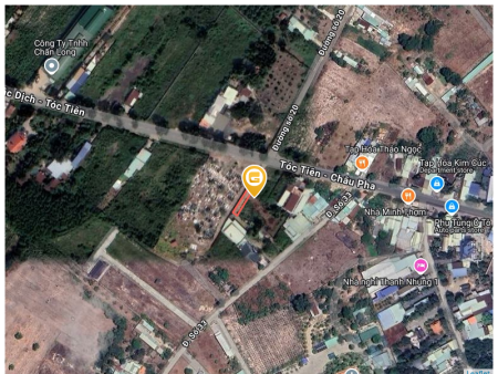 Bán đất 240.5m² 2.1 tỷ tại Xã Tóc Tiên Thị xã Phú Mỹ