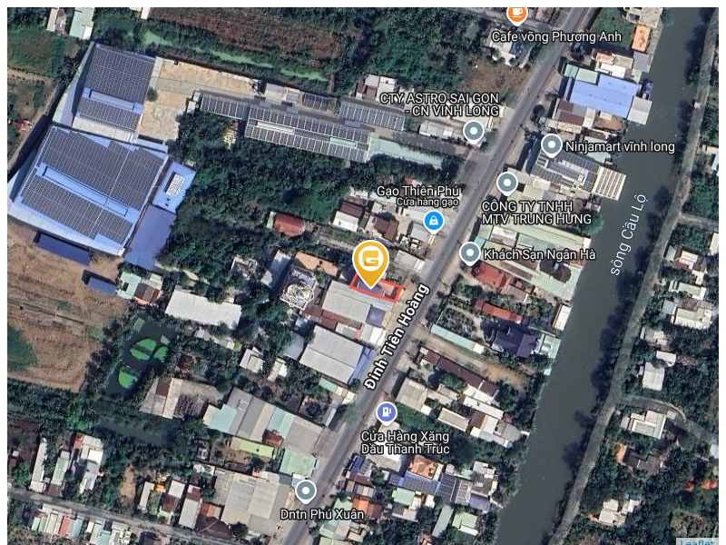 Bán khách sạn 5 tầng đang hoàn thiện 295m² 6.5 tỷ tại Xã Tân Hạnh Huyện Long Hồ