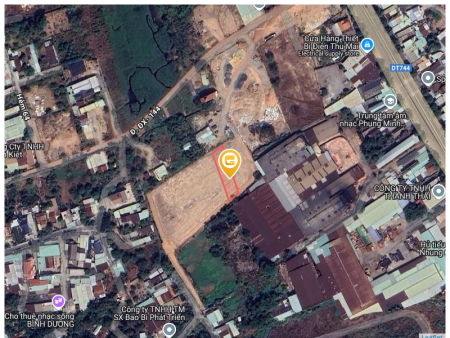 Bán đất 659m² 4.2 tỷ tại Phường Tương Bình Hiệp Thành phố Thủ Dầu Một