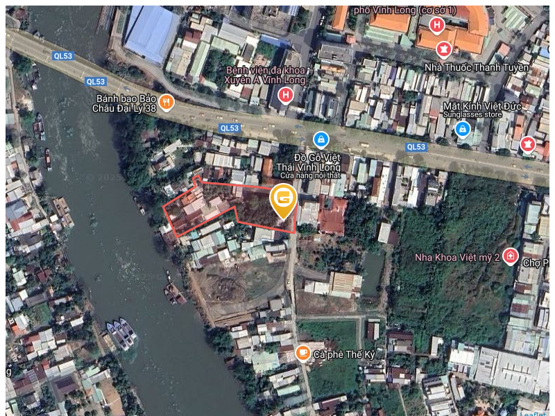 Bán đất 3344.7m² 67 tỷ tại Phường 9 Thành phố Vĩnh Long