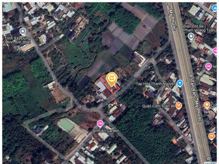 Bán đất 452,3m² 4.8 tỷ tại Phường Định Hoà Thành phố Thủ Dầu Một
