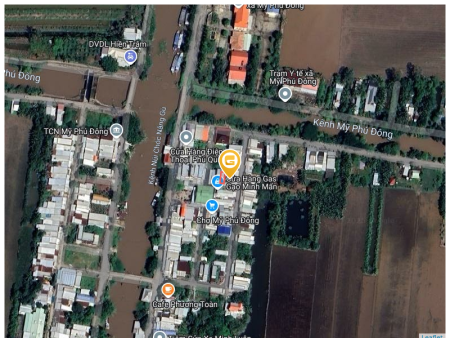 Bán đất 52.7m² tại Xã Mỹ Phú Đông Huyện Thoại Sơn