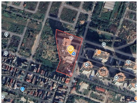 Bán đất 8376.1m² tại Phường Kiến Hưng Quận Hà Đông