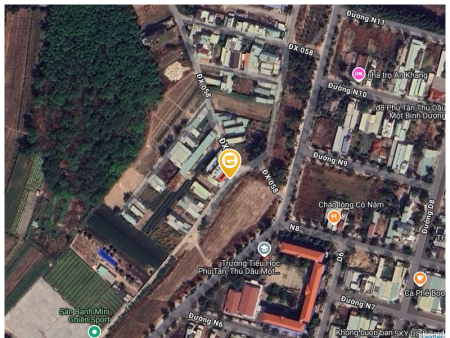 Bán đất 73.7m² 2 tỷ tại Phường Phú Tân Thành phố Thủ Dầu Một