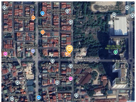 Bán đất 38m² giá 16.5 tỷ tại Phường Đại Kim Quận Hoàng Mai