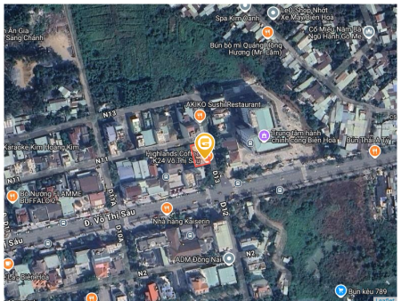 Bán đất 438.8m² giá 49.9 tỷ tại Phường Thống Nhất Thành phố Biên Hòa